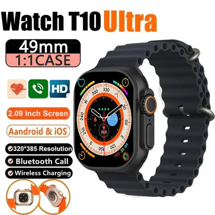 Ultra 2.09 Infinite Display Smartwatch close-up view - BK Choice UAE