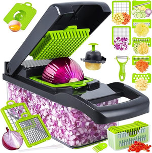 Vegetable Cutter, Chopper & Slicer close-up view - BK Choice UAE