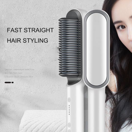 2in1 Ceramic Hair Brush 5 Temperature Settings | BK Choice