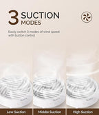 Portable Nail Dust Collector – 3 Suction Modes