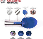 Portable Dog Water Bottle – Leakproof Steel Pet Dispenser