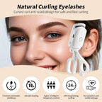 Heated Eyelash Curler – USB Rechargeable