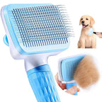 Self-Cleaning Pet Hair Brush for Cats & Dogs