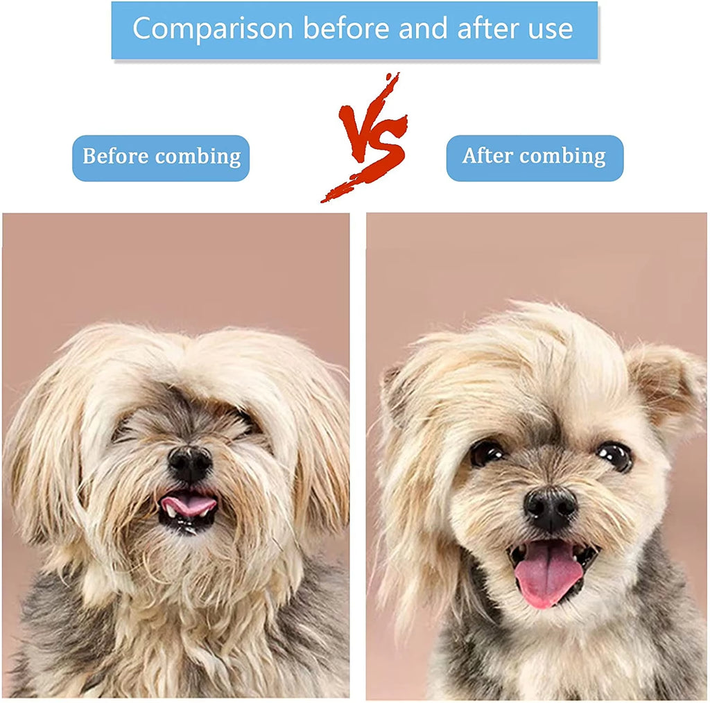 Self-Cleaning Pet Hair Brush for Cats & Dogs