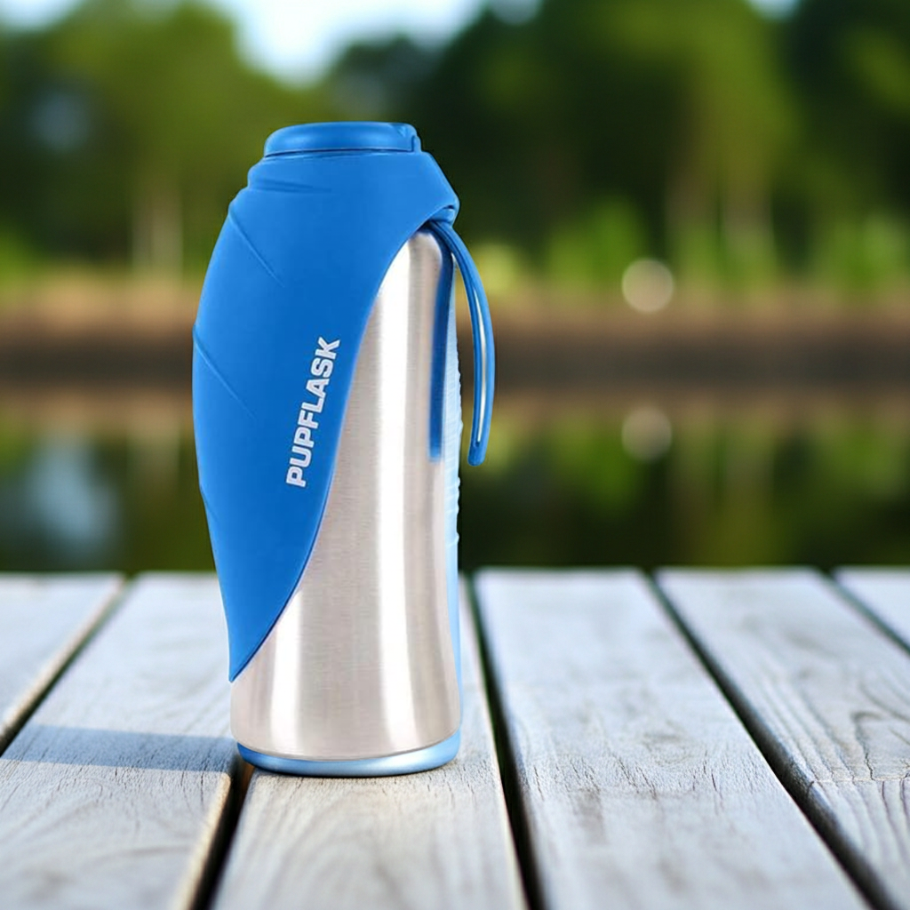 Large Dog Water Bottle Steel Leakproof | BK Choice
