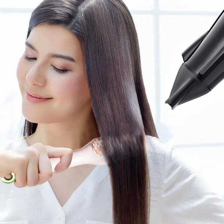 Portable Self-Cleaning Hair Brush Travel Friendly | BK Choice