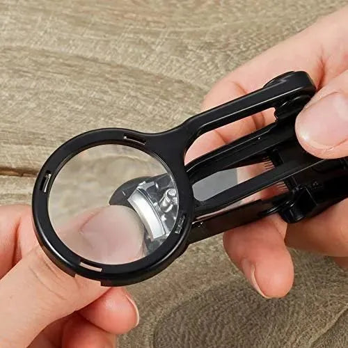 OMUDA Nail Cutter Magnifying Glass Stainless Steel | BK Choice