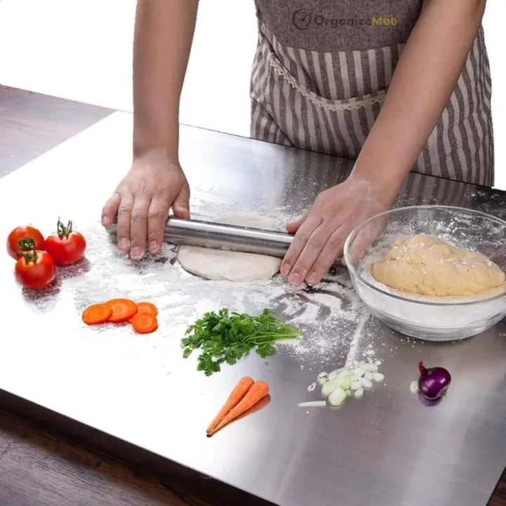 Large Stainless Steel Chopping Board Non-Slip  | BK Choice