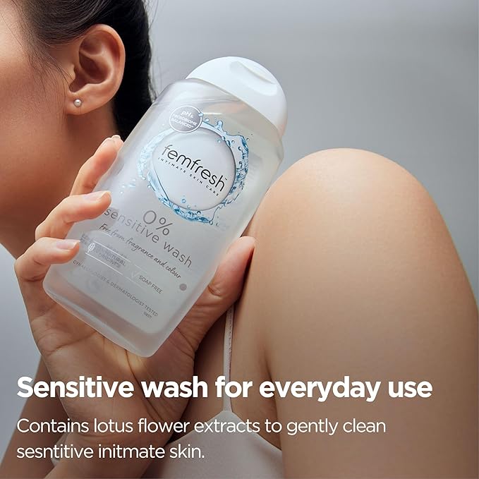 Femfresh - 0% Sensitive Intimate Wash - product | BK Choice UAE