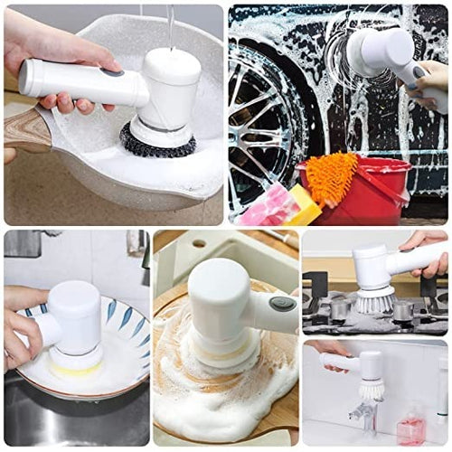Electric Scrubber Brush Kitchen Bathroom Tiles | BK Choice