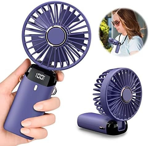 Portable Handheld Mini Fan LED Display | BK Choice