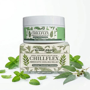 Kraam Natura - Chillflex Herbal Joint & Muscle Relief Cream - massage creams, lotions & balms | BK Choice UAE