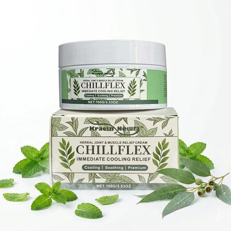 Kraam Natura - Chillflex Herbal Joint & Muscle Relief Cream - massage creams, lotions & balms | BK Choice UAE