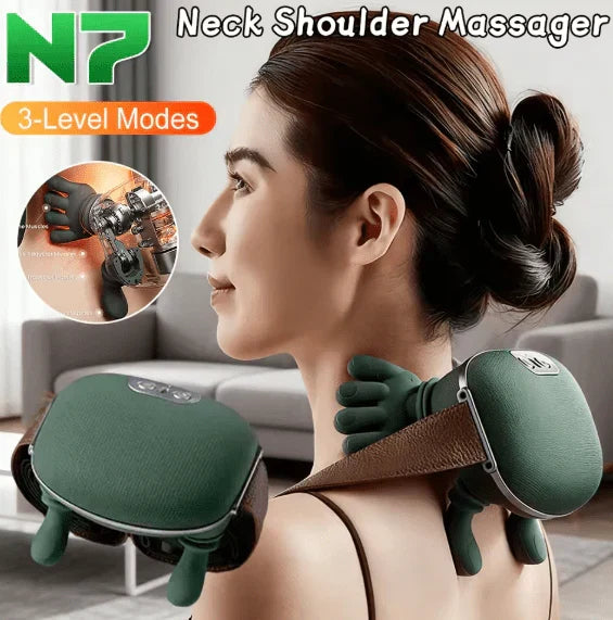 Shoulder & Neck Massager close-up view - BK Choice UAE