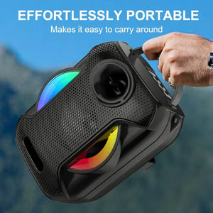 Sing-E - Portable Bluetooth Speaker with RGB Lights - portable bluetooth speakers | BK Choice UAE