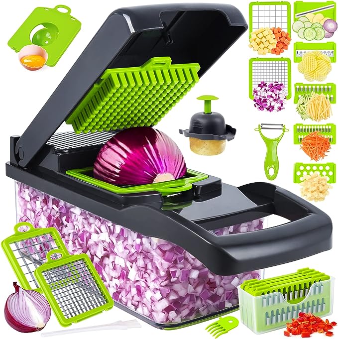 Vegetable Cutter, Chopper & Slicer close-up view - BK Choice UAE
