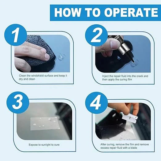 Windshield Crack Repair Kit product details - BK Choice UAE