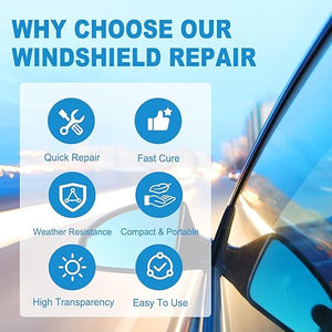 Windshield Crack Repair Kit close-up view - BK Choice UAE